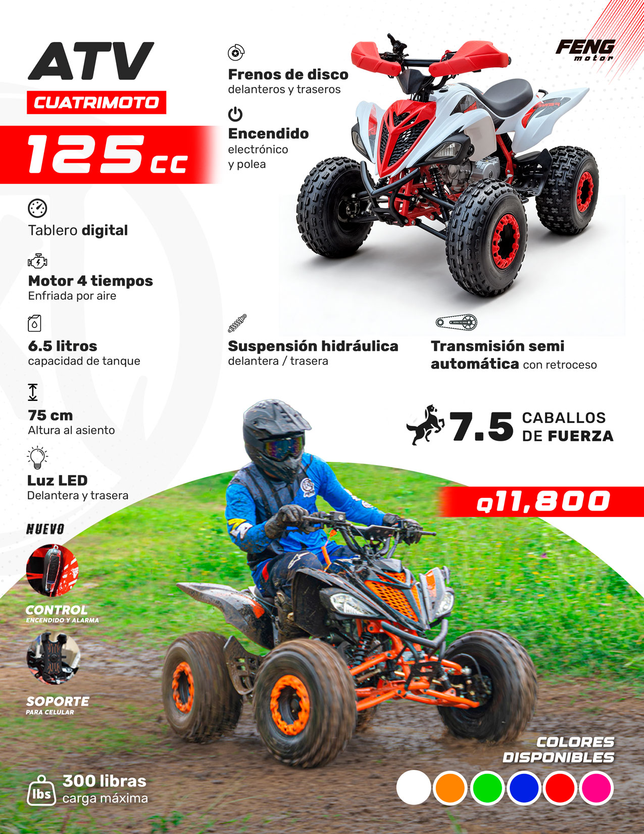 ATV 125cc