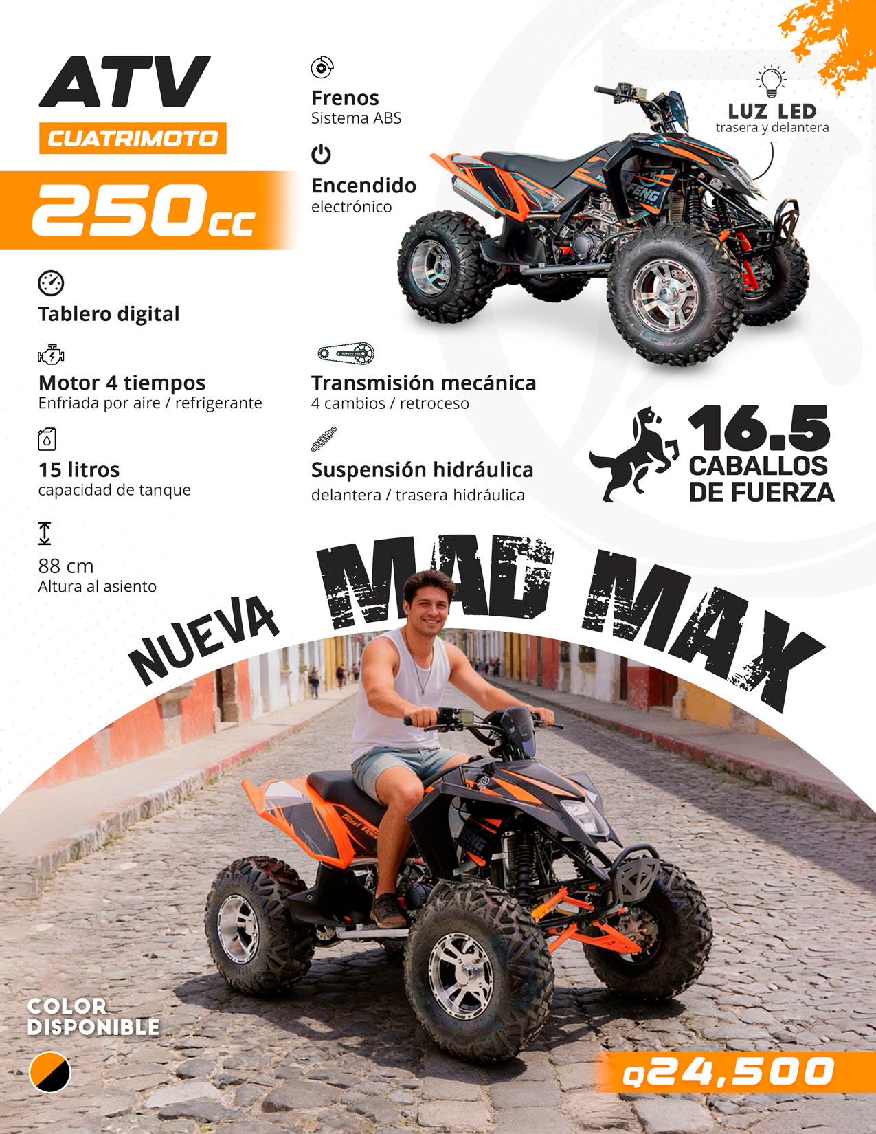 ATV Mad Max 250cc
