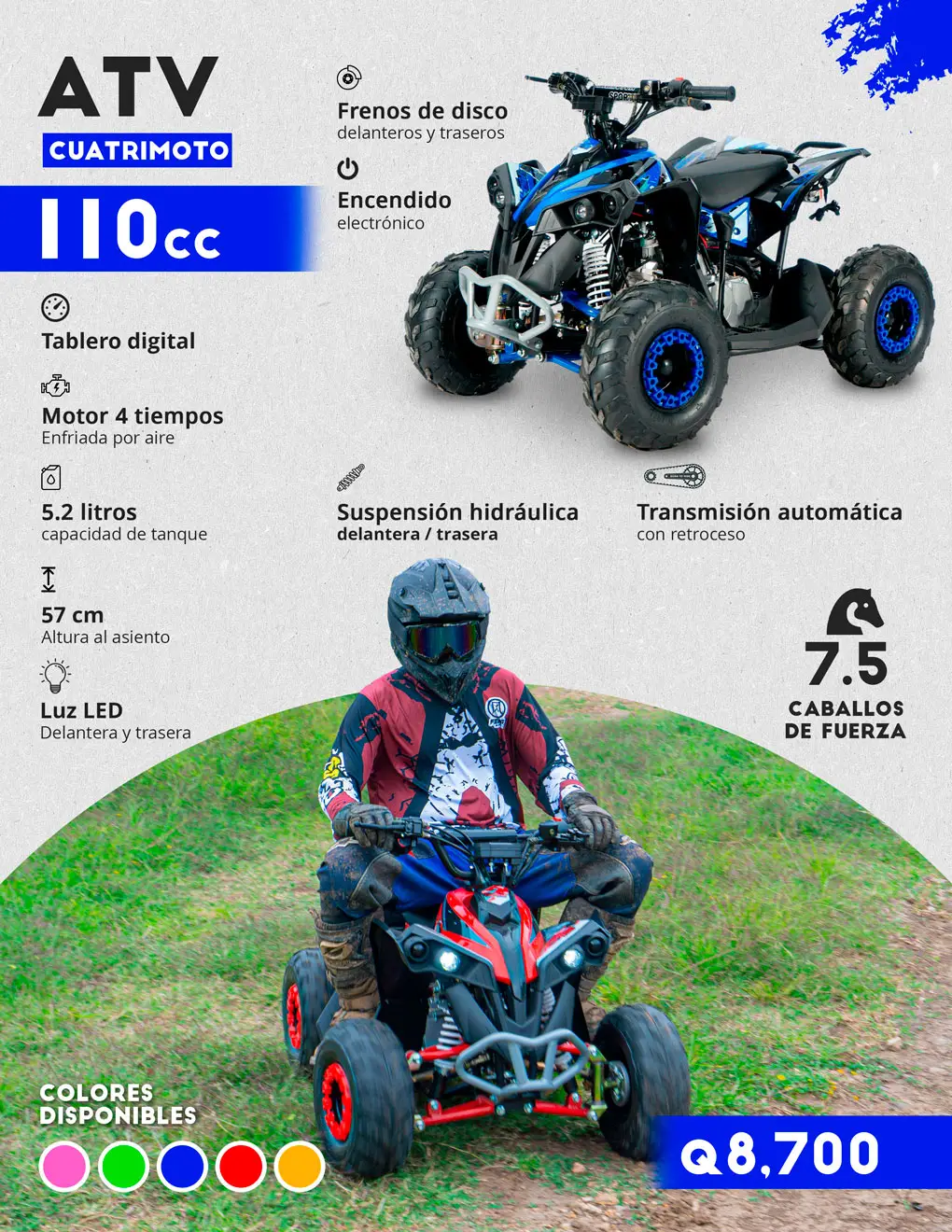 ATV 110cc