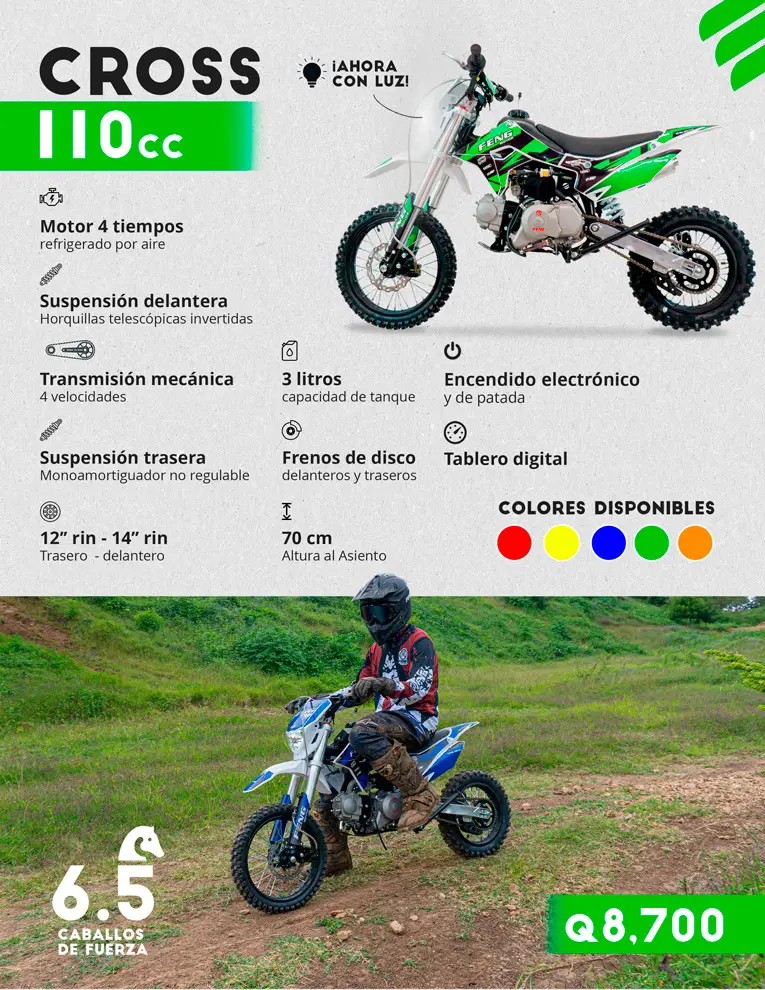 Cross 110cc