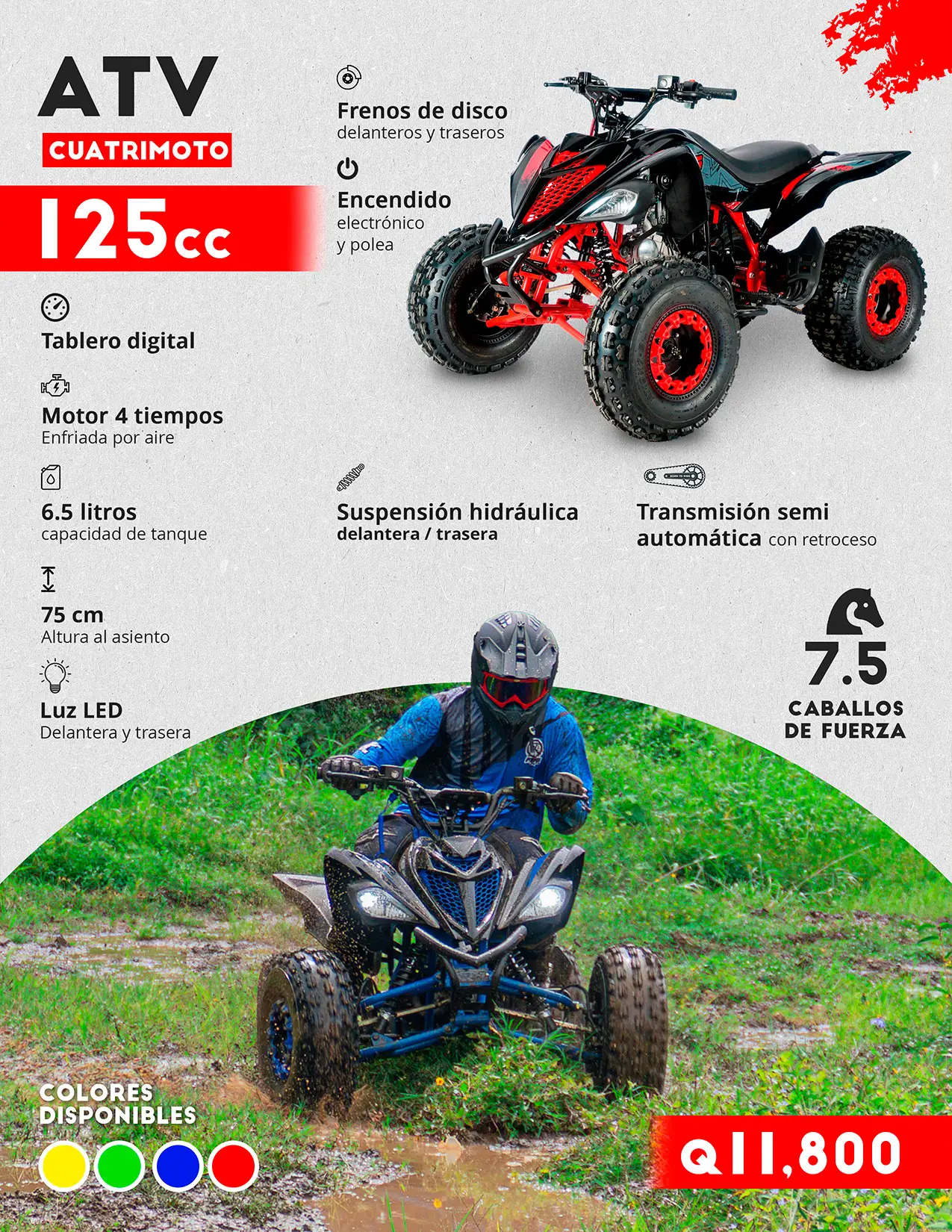ATV 125cc
