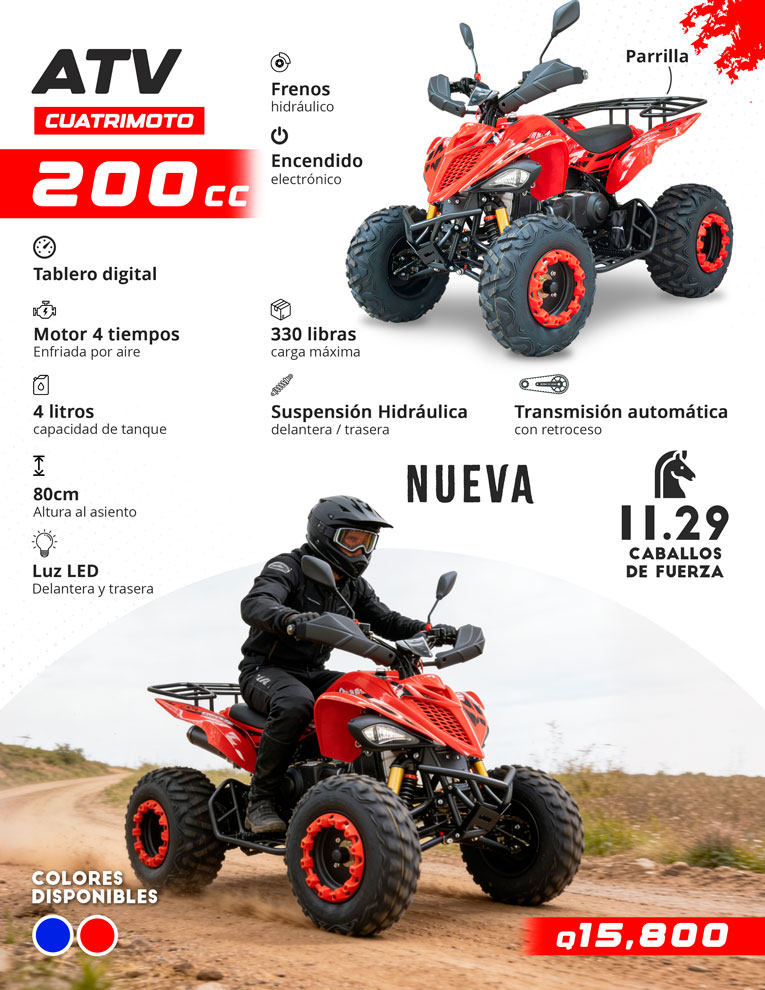 ATV 200cc