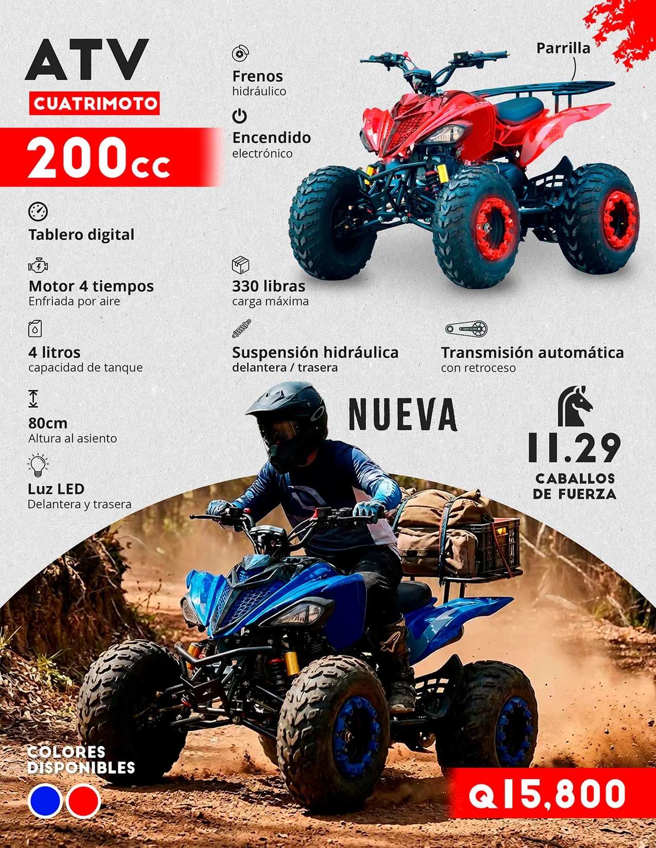 ATV 200cc