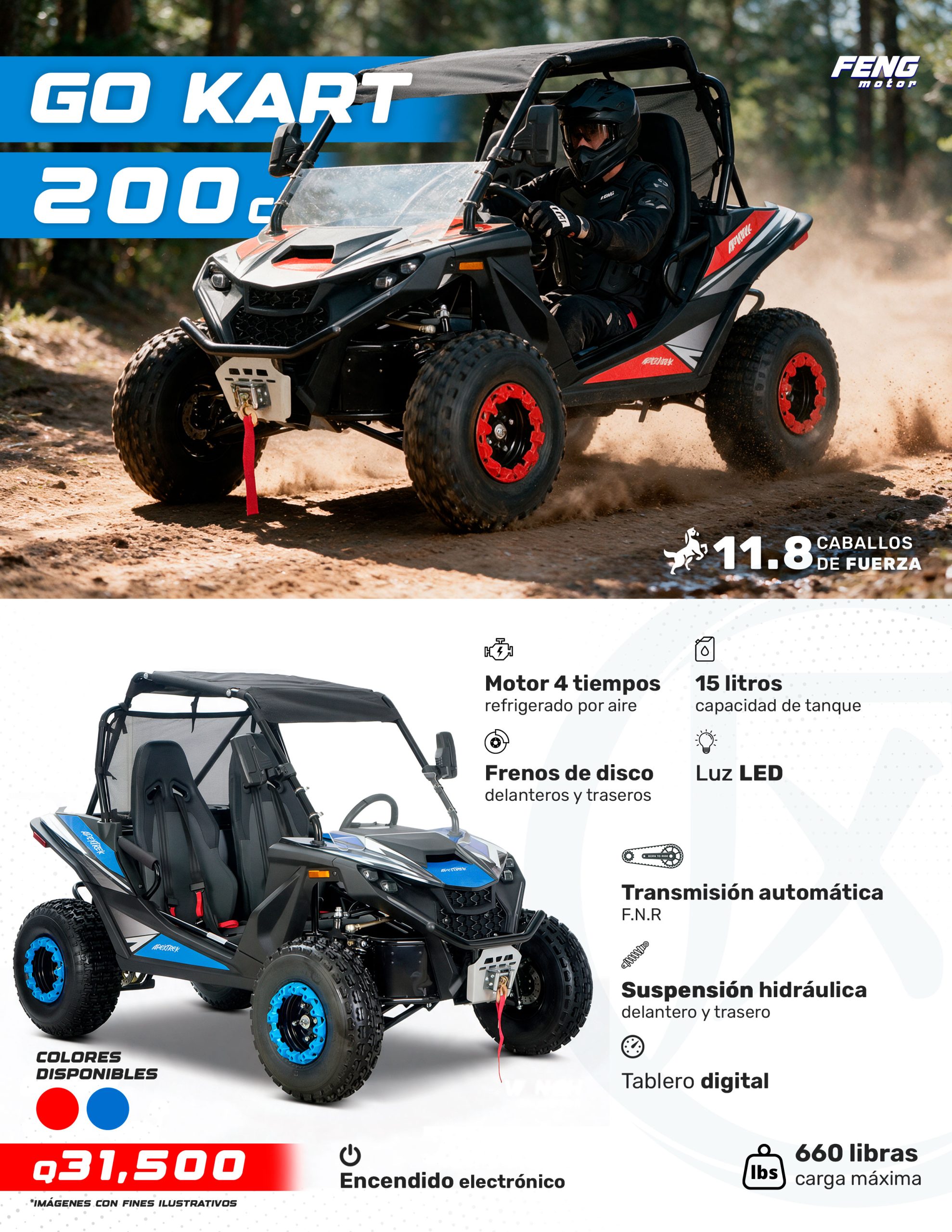 GO KART 200cc