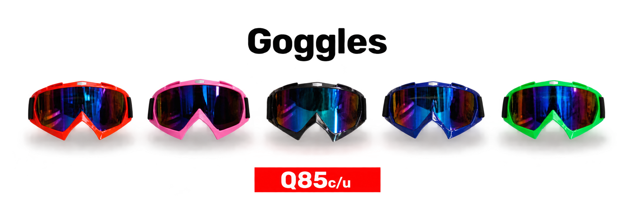 Gafas motocross multicolor